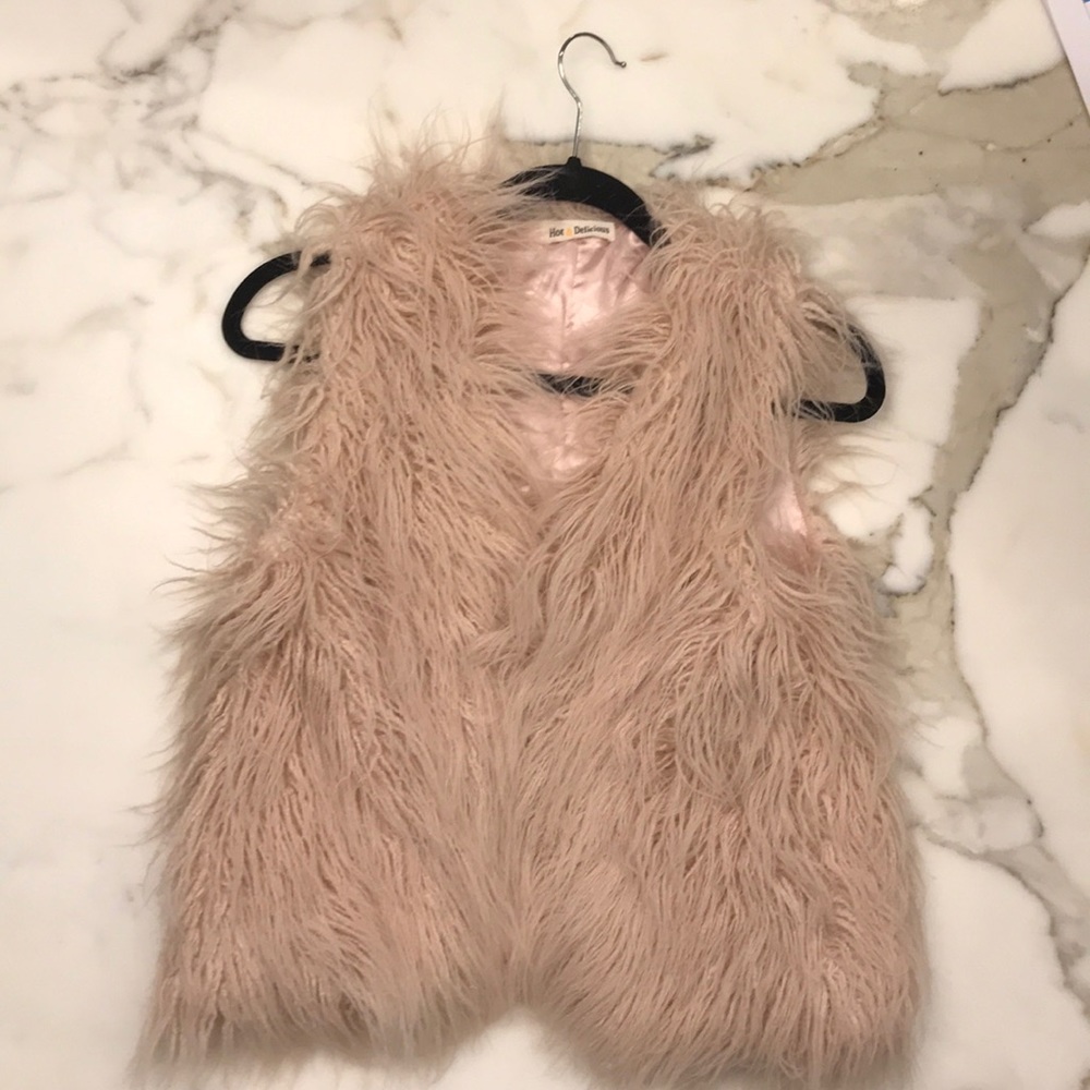 Child’s Faux Fur Vest